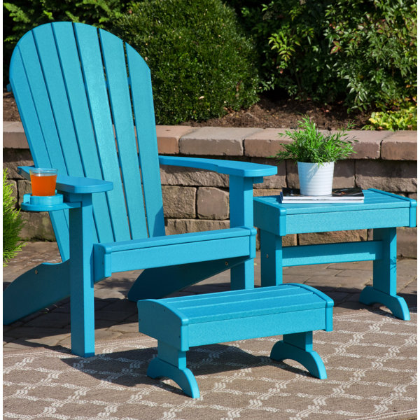 Plastic adirondack online bench